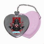 مرآة جيب جلد قلب بتصميم أبيكس ليجندز