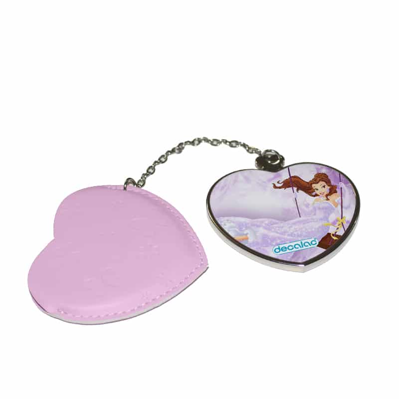 مرآة-جيب-جلد-قلب-بتصميم-الاميرة-بيلا-بفستان-لامع-1