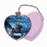 مرآة جيب جلد قلب بتصميم جيرالت ذا ويتشر 3 وايلد هانت