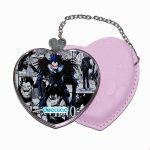 مرآة جيب جلد قلب بتصميم ديث نوت ذكريات ريوك