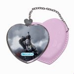 مرآة جيب جلد قلب بتصميم سيف جيرالت ذا ويتشر 3 وايلد هانت