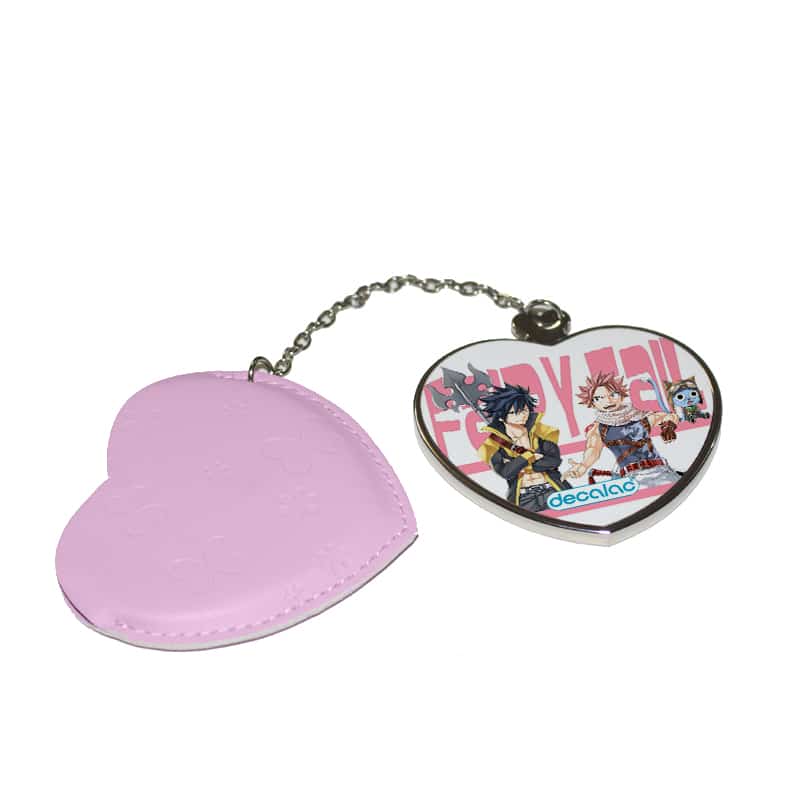 مرآة-جيب-جلد-قلب-بتصميم-غراي-وناتسو-فيري-تيل-1