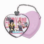 مرآة جيب جلد قلب بتصميم غراي وناتسو فيري تيل