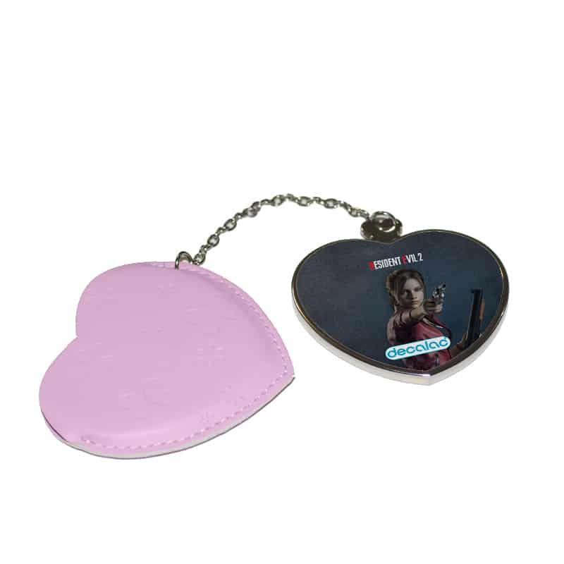 مرآة-جيب-جلد-قلب-بتصميم-كلير-رزدنت-إيفل-2-1