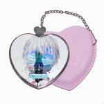 مرآة جيب جلد قلب بتصميم وحش بداخلي طوكيو الغول