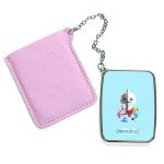 مرآة جيب جلد مستطيلة بتصميم آرمي بتس شخصيات BT21