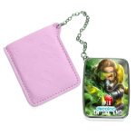 مرآة جيب جلد مستطيلة بتصميم أبيكس ليجندزالقنبله السام