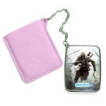 مرآة جيب جلد مستطيلة بتصميم أساسنز كريد وسط الحرب