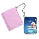 مرآة جيب جلد مستطيلة بتصميم إلسا ملكة آريندل فروزن