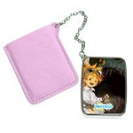 مرآة جيب جلد مستطيلة بتصميم إيما من نيفرلاند