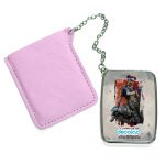 مرآة جيب جلد مستطيلة بتصميم ابيكس ليجندز لايفلاين