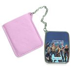 مرآة جيب جلد مستطيلة بتصميم اسلحة فورت نايت باتل رويال