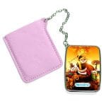 مرآة جيب جلد مستطيلة بتصميم اصدقاء كونغ فو باندا