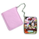 مرآة جيب جلد مستطيلة بتصميم الاحتفال مع كل الانميات