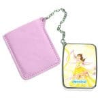 مرآة جيب جلد مستطيلة بتصميم الاميرة بيلا فيلم الجميلة والوحش