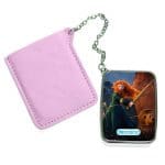 مرآة جيب جلد مستطيلة بتصميم الاميره ميريدا تنقذ امها