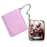 مرآة جيب جلد مستطيلة بتصميم الطائرمع الفأس أساسنز كريد