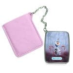 مرآة جيب جلد مستطيلة بتصميم اللطيف أولاف