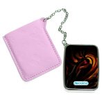 مرآة جيب جلد مستطيلة بتصميم اوبيتو اوتشيها انمي ناروتو