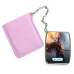 مرآة جيب جلد مستطيلة بتصميم باتلفيلد 1