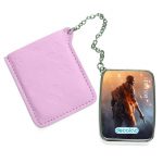 مرآة جيب جلد مستطيلة بتصميم باتلفيلد 1 M1911