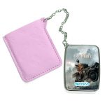 مرآة جيب جلد مستطيلة بتصميم باتلفيلد 1 الدبابه الصغيره