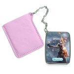 مرآة جيب جلد مستطيلة بتصميم باتلفيلد 1 معركه العرب