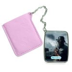 مرآة جيب جلد مستطيلة بتصميم باتلفيلد 1 معركه شيقة