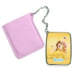 مرآة جيب جلد مستطيلة بتصميم حصان الاميرة بيلا