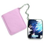 مرآة جيب جلد مستطيلة بتصميم دابي من أكاديميتي للأبطال