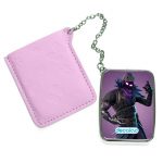 مرآة جيب جلد مستطيلة بتصميم  رافين فورتنايت