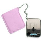 مرآة جيب جلد مستطيلة بتصميم رحلة مع الجسر الطفل ديث ستراندنغ