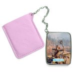 مرآة جيب جلد مستطيلة بتصميم رماية أسهم إلوي هورايزن زيرو داون