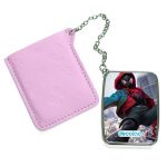 مرآة جيب جلد مستطيلة بتصميم  سبايدر مان الصغير