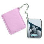 مرآة جيب جلد مستطيلة بتصميم شياطين هومو ديث ستراندنغ