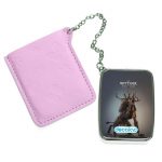 مرآة جيب جلد مستطيلة بتصميم عفريت ذا ويتشر 3 وايلد هانت