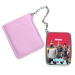 مرآة جيب جلد مستطيلة بتصميم فورت نايت باتل رويال