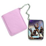 مرآة جيب جلد مستطيلة بتصميم قتال الزومبي فورت نايت