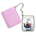 مرآة جيب جلد مستطيلة بتصميم قضاء على الوحوش ذا ويتشر