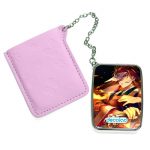 مرآة جيب جلد مستطيلة بتصميم قوة كامادو تانجيرو