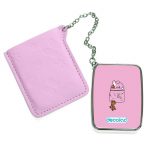 مرآة جيب جلد مستطيلة بتصميم كوكي و شوكي شخصيات BTS