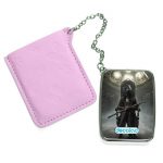 مرآة جيب جلد مستطيلة بتصميم ليدي ماريا بلود بورن