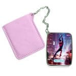 مرآة جيب جلد مستطيلة بتصميم مايلز مورالز سبايدر مان