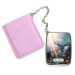 مرآة جيب جلد مستطيلة بتصميم مركبة قتالية باتلفيلد