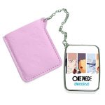 مرآة جيب جلد مستطيلة بتصميم منظمة الأكاتسكي انمي ناروتو