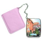 مرآة جيب جلد مستطيلة بتصميم ناروتو وضع مضحك