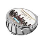 مرآة جيب صغيرة دائرية بتصميم أساسنز كريد جميع الشخصيات