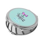 مرآة جيب صغيرة دائرية بتصميم أميره