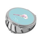 مرآة جيب صغيرة دائرية بتصميم أنت مميز