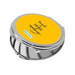 مرآة جيب صغيرة دائرية بتصميم ابتسامه